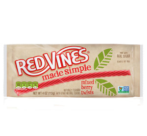 RED VINES LICORICE - MADE SIMPLE BERRY TWISTS TRAY - Sweets and Geeks
