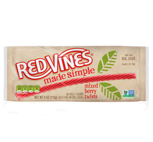 RED VINES LICORICE - MADE SIMPLE BERRY TWISTS TRAY - Sweets and Geeks