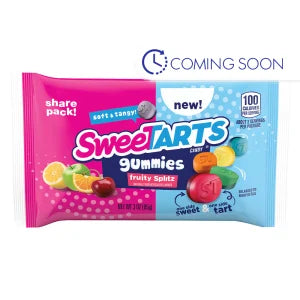 Sweetarts Gummies Splitz 3oz Share Pouch - Sweets and Geeks