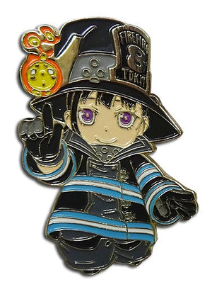 Fire Force- Maki Pin - Sweets and Geeks