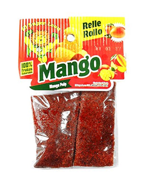 El Super Leon Spicy Mango Fruit Candy Roll 2oz Bag - Sweets and Geeks