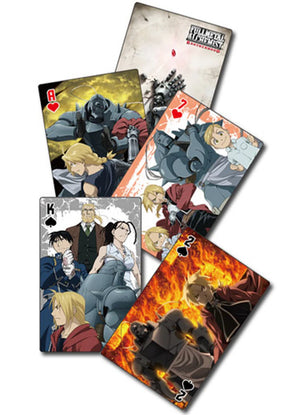 Fullmetal Alchemist Brotherhood- Group Playing Cards - Sweets and Geeks