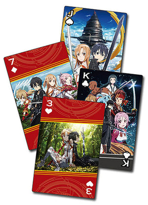 Sword Art Online - Group Playing Cards - Sweets and Geeks