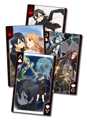 SWORD ART ONLINE 2 - GROUP PLAYING CARDS - Sweets and Geeks