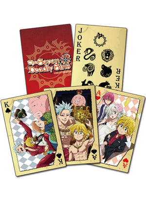 The Seven Deadly Sins - Group Playing Cards - Sweets and Geeks