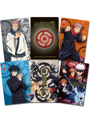 Jujutsu Kaisen - Group Playing Cards - Sweets and Geeks