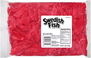 Swedish Fish Mini Red 5lb Bag - Sweets and Geeks