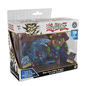 Yu-Gi-Oh! Double Battle Pack 3.75″ Figures - Gate Guardian and Blue Eyes White Dragon - Sweets and Geeks