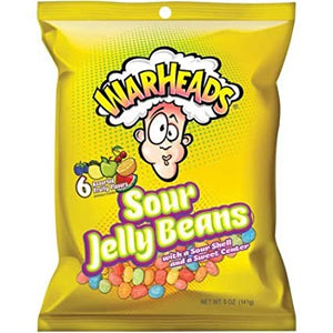WARHEADS Sour Jelly Beans 5 oz. Bag - Sweets and Geeks