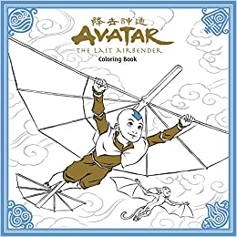 Avatar the Last Airbender Adult Coloring Book - Sweets and Geeks