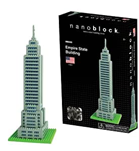 Kawada Schylling Nanoblock "World Famous Buildings" Sights to See Collection Empire State Building - Sweets and Geeks