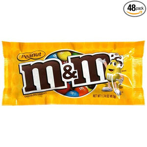M&M Peanut Candy - Sweets and Geeks