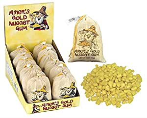 Miner's Gold Nugget Candy Bag 2oz - Sweets and Geeks