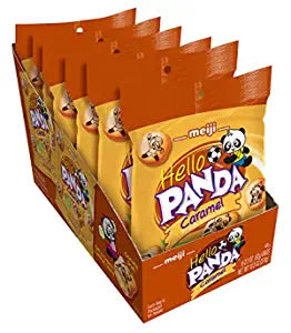 Hello Panda Caramel Peg Bag 2.2oz - Sweets and Geeks