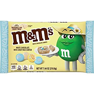 M&M's White Chocolate Marshmallow Crispy Treat Easter Edition 3.2oz - Sweets and Geeks
