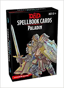 Dungeons and Dragons RPG: Spellbook Cards- Paladin - Sweets and Geeks