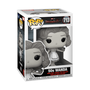 Funko POP Marvel: WandaVision - 50's Wanda (Black & White) (Preorder) - Sweets and Geeks