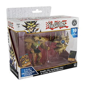 Yu-Gi-Oh! Double Battle Pack 3.75″ Figures - Castle of Dark Illusions and Exodia The Forbidden One - Sweets and Geeks