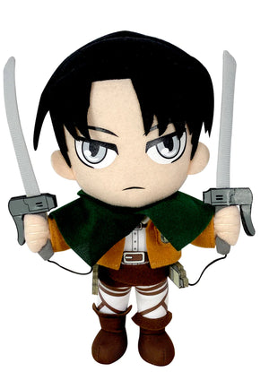 Attack On Titan - Levi Ackerman Plush 8" - Sweets and Geeks