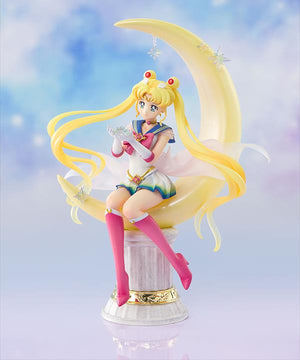 Sailor Moon Eternal FiguartsZero Chouette Super Sailor Moon (Bright Moon & Legendary Silver Crystal) - Sweets and Geeks