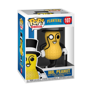 Funko POP Ad Icons: Mr. Peanut (Preorder) - Sweets and Geeks