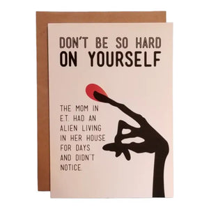 Don't be so Hard on Yourself - Sweets and Geeks