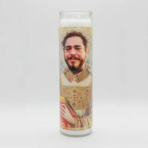 Post Malone Candle - Sweets and Geeks