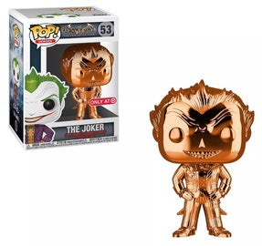 Funko Pop Heroes: Batman Arkham Asylum - The Joker (Purple Chrome) Target Exclusive #53 - Sweets and Geeks