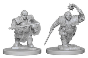Dungeons & Dragons Nolzur`s Marvelous Unpainted Miniatures: W2 Dwarf Female Fighter - Sweets and Geeks