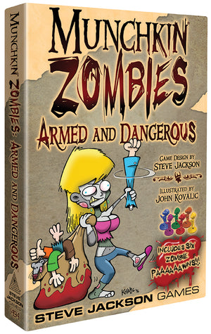 Munchkin: Munchkin Zombies 2 - Armed and Dangerous (Boxed Edition) - Sweets and Geeks
