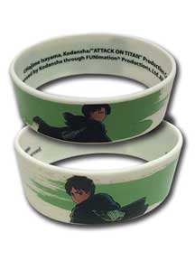 EREN AND LEVI PVC WRISTBAND - Sweets and Geeks