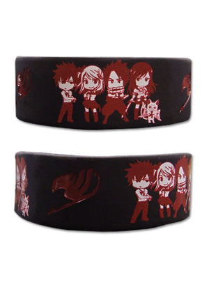 Fairy Tail - SD Group PVC Wristband - Sweets and Geeks