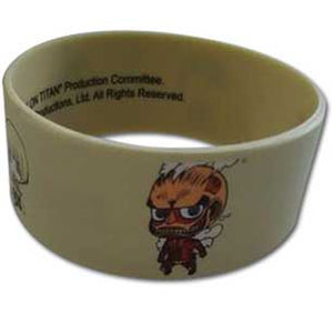 ATTACK ON TITAN SD GROUP & TITAN PVC WRISTBAND - Sweets and Geeks