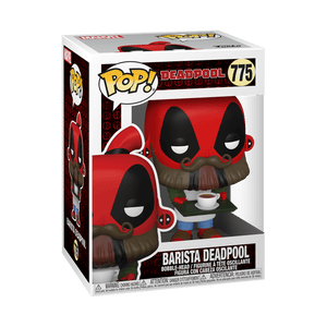 Funko POP! Marvel: Deadpool 30th - Barista Deadpool (Preorder) - Sweets and Geeks