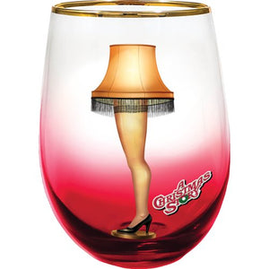 A Christmas Story Leg Lamp 20oz Glass - Sweets and Geeks