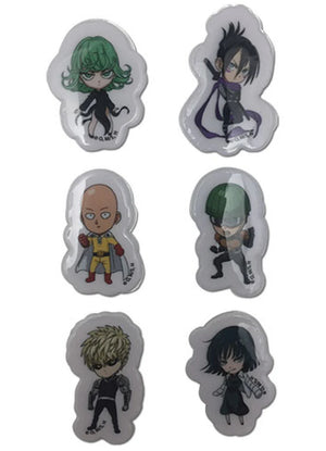 One Punch Man - SD Group Puffy Sticker Set - Sweets and Geeks