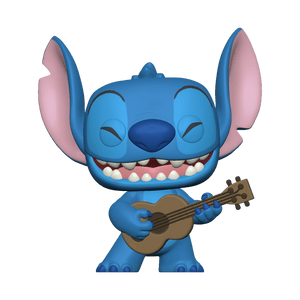 Funko POP Disney: Lilo & Stitch - Stitch with Ukulele (Preorder) - Sweets and Geeks