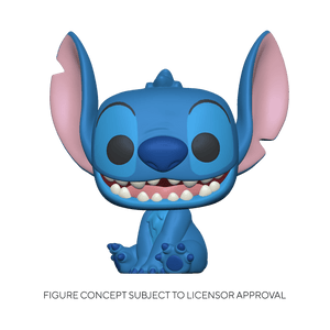 Funko POP Disney: Lilo & Stitch - Smiling Seated Stitch (Preorder) - Sweets and Geeks