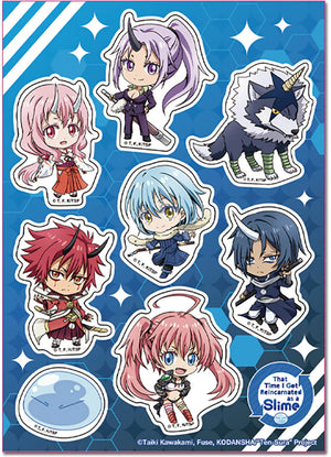 That Time I Got Reincarnated As A Slime - SD1 Sticker Set 5"X7" - Sweets and Geeks