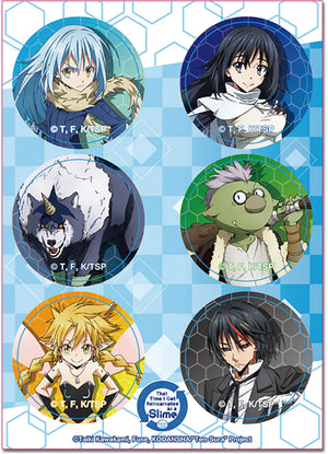 That Time I Got Reincarnated As A Slime - Group 2 Sticker Set - Sweets and Geeks