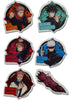 Jujutsu Kaisen - Group Die-Cut Sticker Set 3.5" - Sweets and Geeks