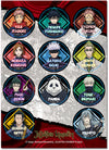 Jujutsu Kaisen - Group Sticker Set - Sweets and Geeks