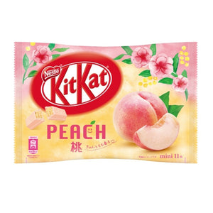 KIT KAT Peach Chocolate wafer 11pc - Sweets and Geeks