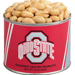 Ohio State University Salted Peanuts 10oz Tin - Sweets and Geeks