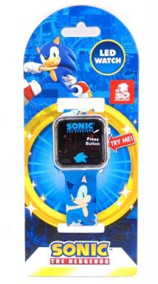 Sonic the Hedgehog LED Watch - Sweets and Geeks