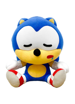 Sonic The Hedgehog - SD Sonic Sleep Sitting Plush 7" - Sweets and Geeks