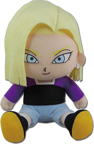 Dragon Ball Super - Android 18 Sitting Plush - Sweets and Geeks