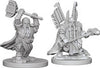 Dungeons & Dragons Nolzur`s Marvelous Unpainted Miniatures: W4 Dwarf Male Paladin - Sweets and Geeks