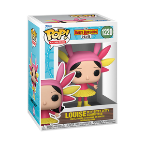 Funko Pop! Animation: The Bob's Burgers Movie - Band Louise (Itty Bitty Ditty Committee) #1220 - Sweets and Geeks