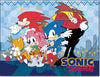 SONIC CLASSIC - CITY GROUP SUBLIMATION THROW BLANK - Sweets and Geeks